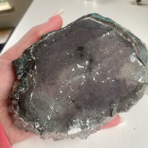 Amethyst tea light holder - Picture 5 of 6